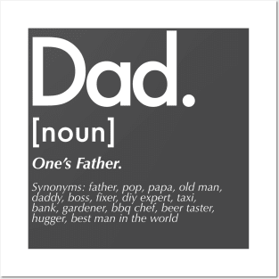 Dad Definition Father's Day Gifts Posters and Art